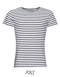 Men´s Round Neck Striped T-Shirt Miles (Hover)