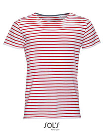 Men´s Round Neck Striped T-Shirt Miles (Hover)