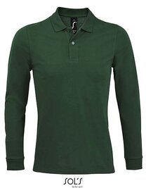 Men´s Long-Sleeve Piqué Polo Shirt Perfect (Hover)