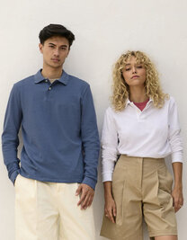 Unisex Pacific Polo Shirt Longsleeve