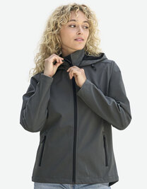 Women´s Race Softshell Hooded Jacket