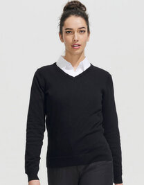 Women´s V-Neck Sweater Galaxy