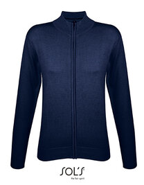 Women´s Zipped Knitted Cardigan Gordon (Hover)