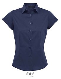Women´s Stretch-Blouse Excess Short Sleeve (Hover)