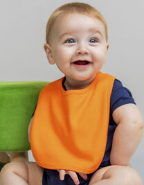 Plain And Contrast Bib