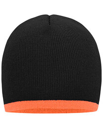 Beanie With Contrasting Border (Hover)