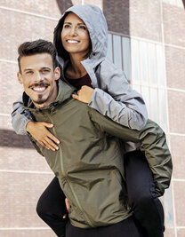 my mate - Unisex Hooded Windbreaker