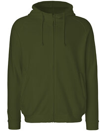 Unisex Hoodie With Hidden Zip (Hover)