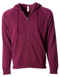 Unisex Midweight Special Blend Raglan Zip Hood (Hover)