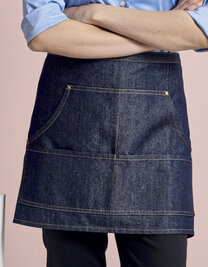 Jeans Stitch Denim Waist Apron