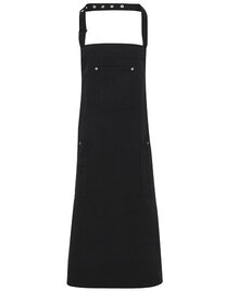 Cotton Chino Bib Apron (Hover)