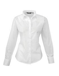 Women´s Poplin Long Sleeve Blouse (Hover)