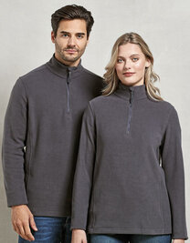 Unisex ´Recyclight´ 1/4 Zip Micro Fleece