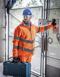 Pro Contract Hi-Vis Thor Fleece Jacket