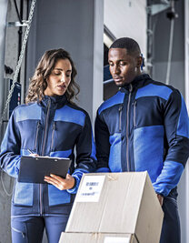 E-volve Unisex Knit Effect Stretch Midlayer Jacket