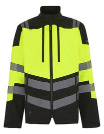Hi-Vis X-Pro 3 Layer Softshell Jacket (Class 2) (Hover)