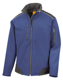 Ripstop Soft Shell Workwear Jacket With Cordura Panels (Hover)