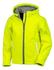 Youth TX Performance Hooded Soft Shell Jacket (Hover)