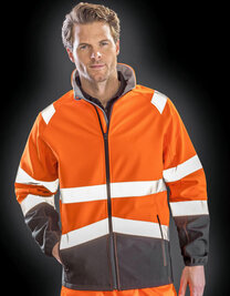 Printable Safety Softshell Jacket