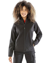 Women´s Recycled 3-Layer Printable Hooded Softshell Jacket