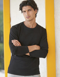 Men´s Feel Good Long Sleeved Stretch T