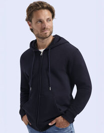 Unisex Full Zip Hooded Jacket
