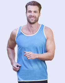 Men´s Contrast Sports Vest