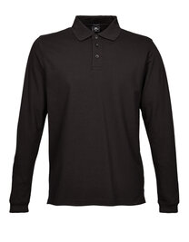 Men´s Luxury Stretch Long Sleeve Polo (Hover)