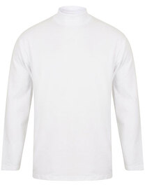 Roll-Neck Long-Sleeve Top (Hover)