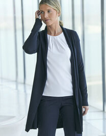 Ladies´ Longline Open Cardigan