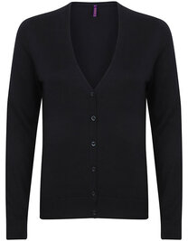 Ladies´ Lightweight V-Neck Short Cardigan (Hover)