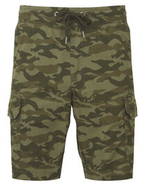 Men´s Camo Cargo Utility Shorts