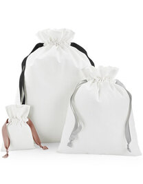 Cotton Gift Bag with Ribbon Drawstring
