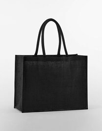 Natural Starched Jute Classic Shopper (Hover)