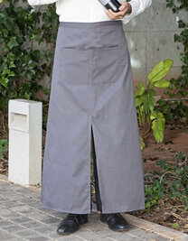 Bistro Apron With Split And Front Pocket