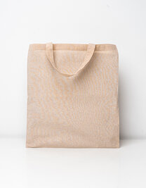Cotton Bag Natural Short Handles (Hover)