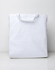 Cotton Bag Side Fold Short Handles