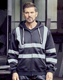 Hi-Vis Zip Hoodie