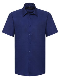 Men's Short Sleeve Tailored Oxford Shirt (Hover)
