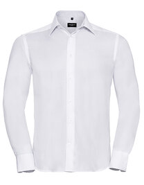Men's Long Sleeve Tailored Ultimate Non-Iron Shirt (Hover)