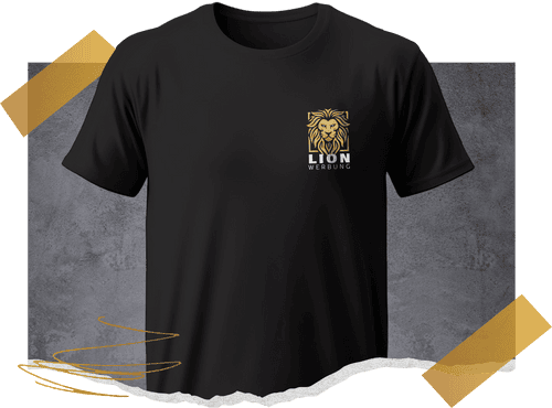 T-Shirts mit hochwertigem Textildruck von Lion Werbe GmbH – individuell gestaltet für jeden Anlass.