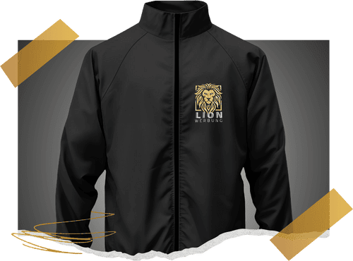 Jacken mit personalisierter Stickerei von Lion Werbe GmbH, perfekt für Vereine und Teams.
