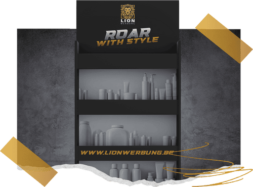 Verkaufsdisplays & POS-Aufsteller drucken | Lion Werbe GmbH