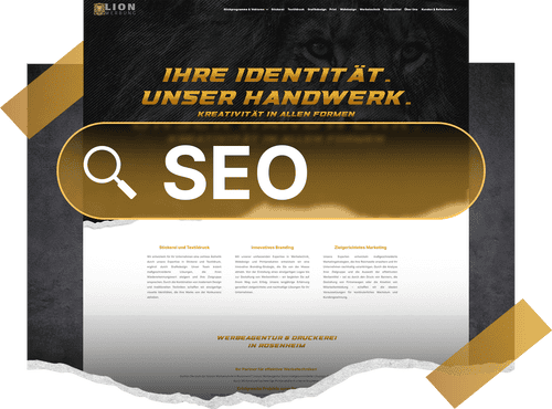 Suchmaschinenoptimierung (SEO) | Lion Werbe GmbH
