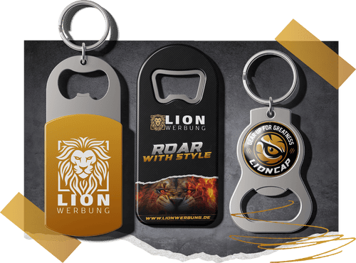 Flaschenöffner mit Logo bedrucken | Lion Werbe GmbH
