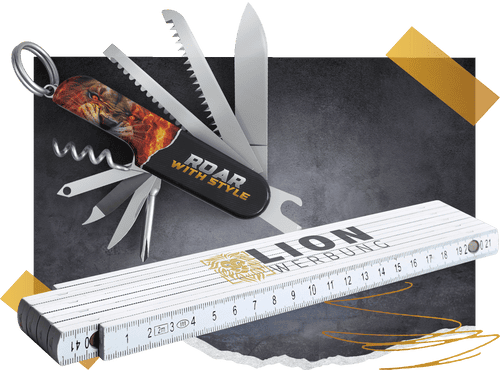 Zollstöcke & Werkzeug als Werbemittel | Lion Werbe GmbH