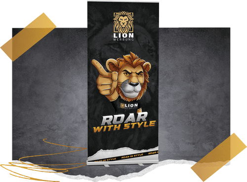 Roll-Up Displays individuell bedrucken | Lion Werbe GmbH