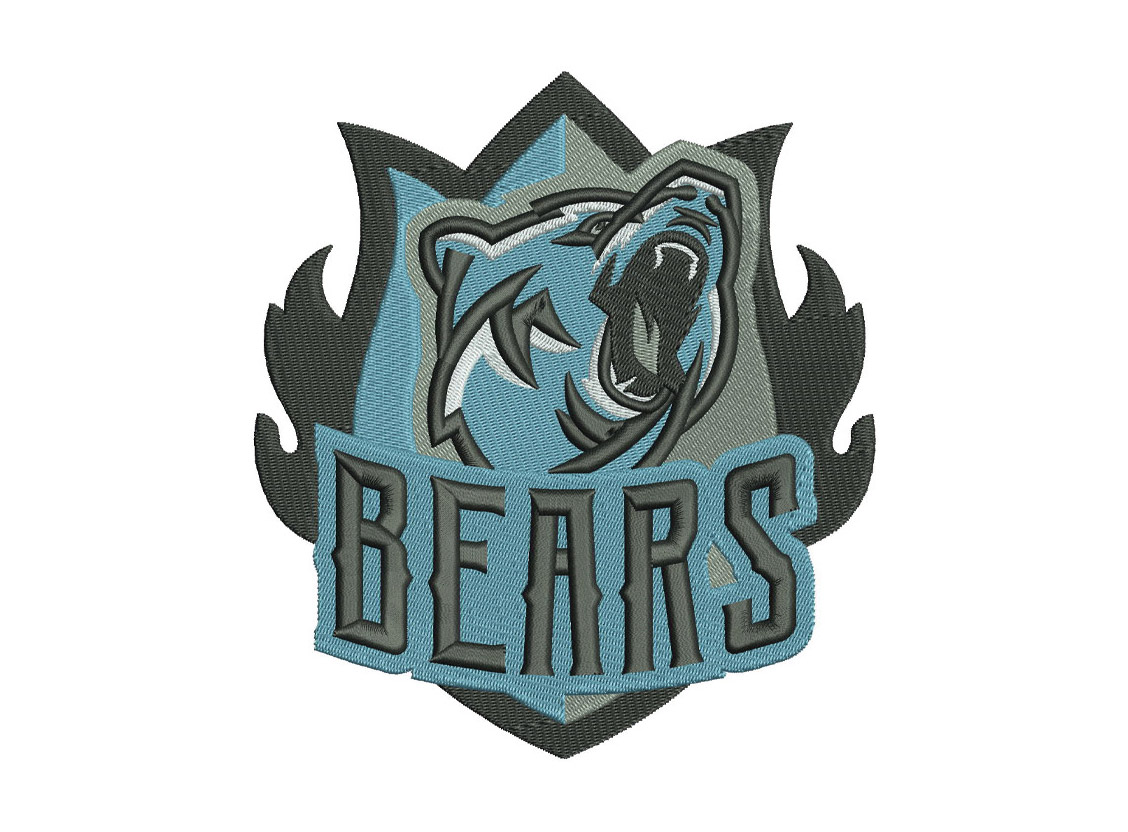 Das Stickprogramm Blue Bears Logo