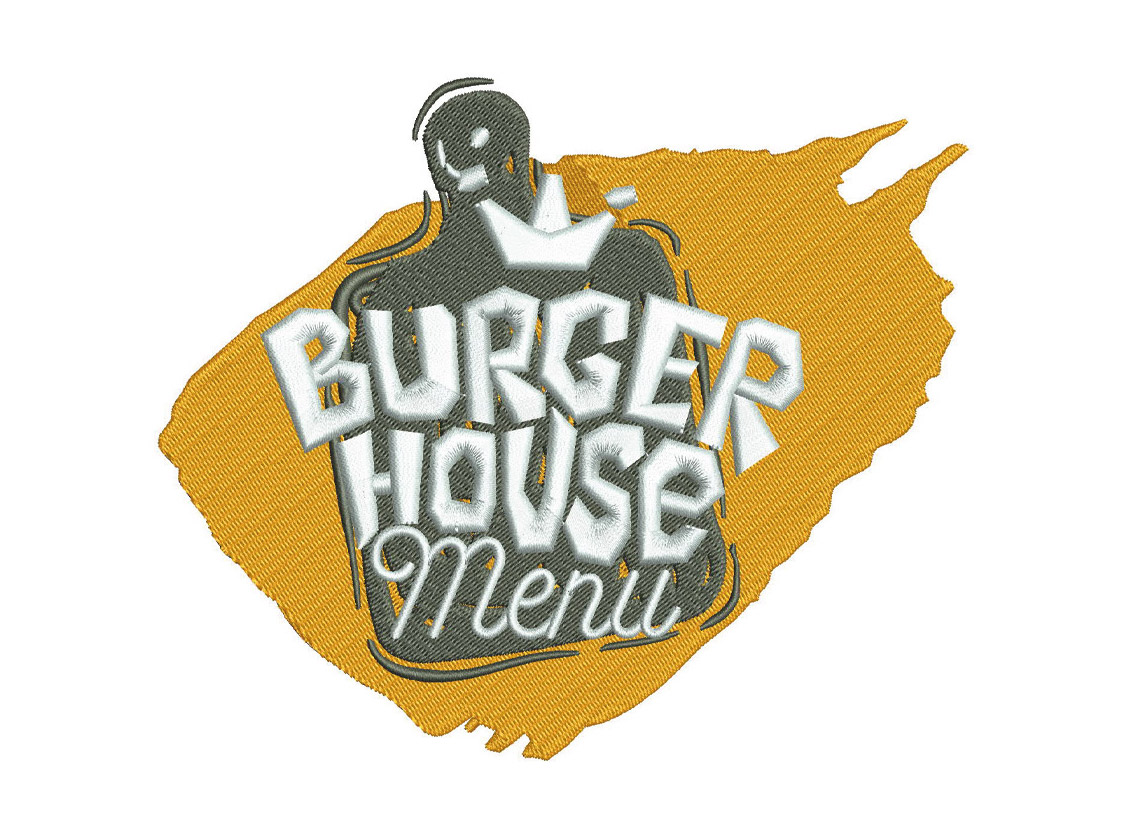 Das Stickprogramm Burger House