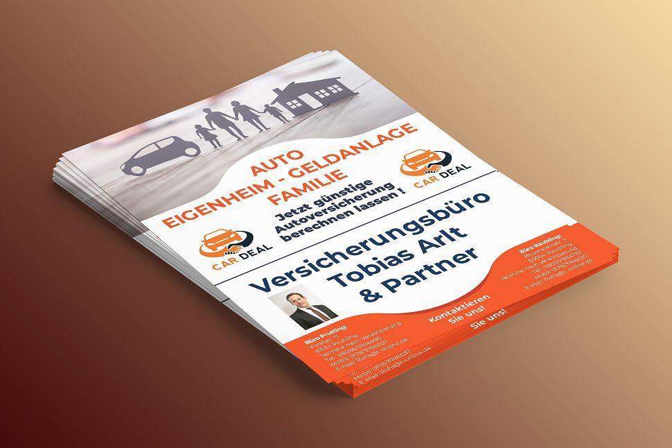Print Flyer Versicherungsbuero Tobias Arlt Und Partner